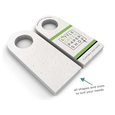 Picture of PLANTABLE SEEDS PAPER DOOR HANGERS A6.