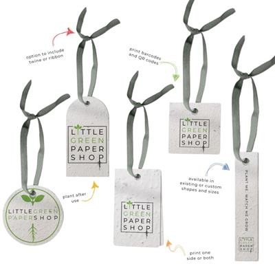 Picture of PLANTABLE SEEDS PAPER SWING TAG.