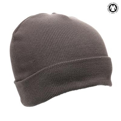 Picture of ORGANIC COTTON BEANIE In Light Grey.