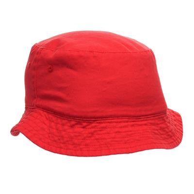 Picture of BUCKET HAT In Red.