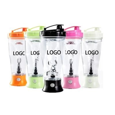 Picture of SELF MIXING MUG ELECTRIC PROTEIN SHAKER BOTTLE.
