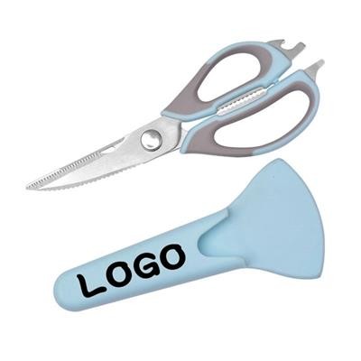 Picture of MULTI FUNCTIONAL KITCHEN SHEARS FRIDGE SCISSORS with Sleeve.