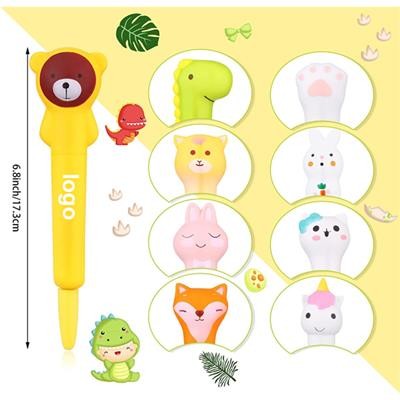 Picture of CUTE ANIMAL SQUISHY PEN.