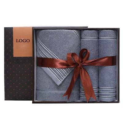 Picture of COTTON TOWEL 3 PIECE GIFT SET.