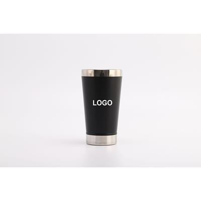 Picture of 500ML STAINLESS STEEL METAL BEER AND COFFEE MUG.