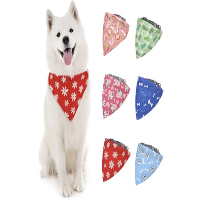 Picture of WOVEN POLYESTER DOG BANDANA.