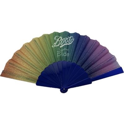 Picture of FOLDING FABRIC HAND FAN.