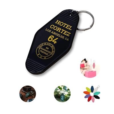 Picture of VINTAGE ABS HOTEL MOTEL KEYRING CHAIN.