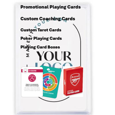 Picture of BESPOKE PROMOTIONAL PLAYING CARDS