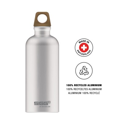 Picture of SIGG TRAVELLER BOTTLE MY PLANET 0,6L ALUMINIUM MATT FINISH.