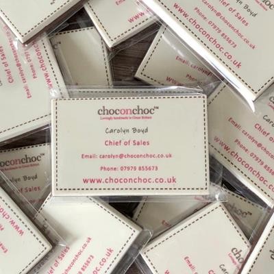 Picture of BELGIAN CHOCOLATE BUSINESS CARDS