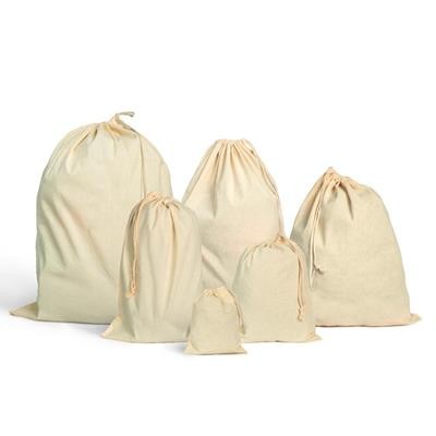 Picture of 100% COTTON DRAWSTRING BAG.