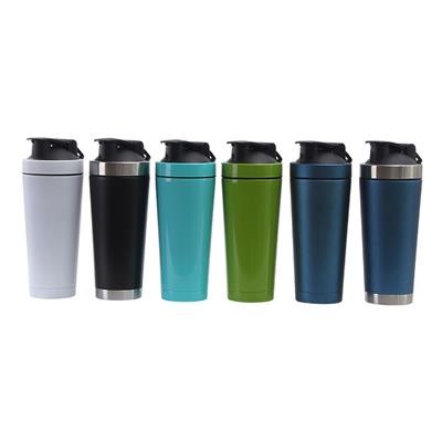 Picture of 750ML STAINLESS STEEL METAL SHAKER BOTTLE