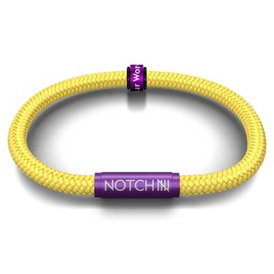 Picture of NOTCH® BRACELET MADE FROM SPORTS CORD - YELLOW