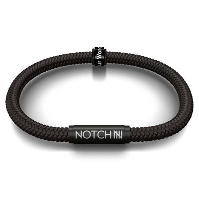 Picture of NOTCH® BRACELET MADE FROM RECYCLED OCEAN PLASTIC – JET BLACK